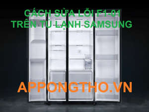 Các dụng cụ để xóa lỗi F1-01 trên tủ lạnh Samsung Side By Side