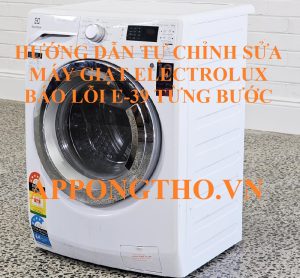 Nguyên Nhân Gây Lỗi E-39 Máy Giặt Electrolux