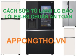 Lỗi ER-HS Tủ Lạnh LG Những Điều Bạn Cần Phải Làm Ngay