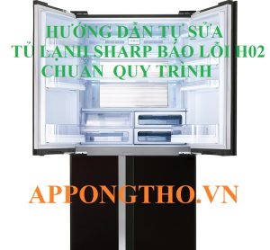 Lỗi H-02 tủ lạnh Sharp có do nguồn điện không?